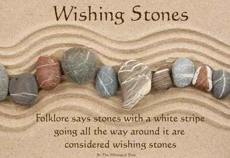 Wishing Rocks, Witch Stones, Bone Casting, Garden Rock Art, Wishing Stones, Rocks And Fossils, Rock Hunting, Hag Stones, Wiccan Spell Book