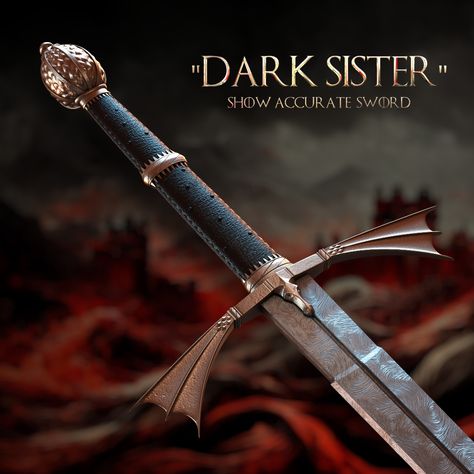 Dark Sister, Gifts For Husband Birthday, Husband Birthday Gifts, Valyrian Steel, The Winds Of Winter, Feeling 22, Magical Items, Got Dragons, A Dance With Dragons