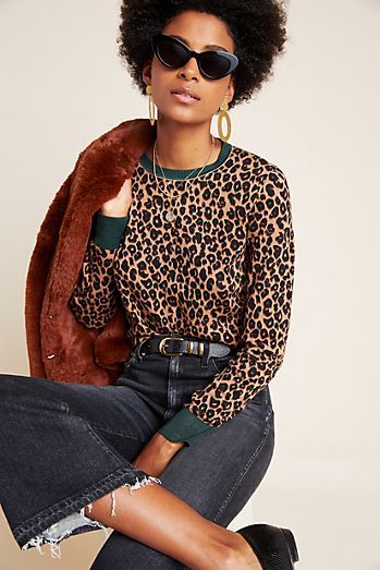 Anthropologie Outfits 2024, Anthropologie Outfits, 40's Style, Women's Winter Outfits, Anthropologie Clothing, Fall Clothing, Animal Print Fashion, 40s Fashion, Spring Women