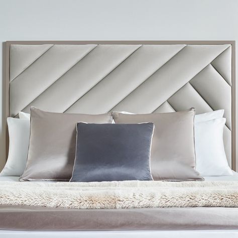 Padded Bed Design, Headboard Design For Bed, Beds Headboard Design, Had Board Bed, Upholstery Bed Design, Headboard Padding Design, Back Boards For Beds, Head Boards Design Modern Luxury, Cot Headboard Design