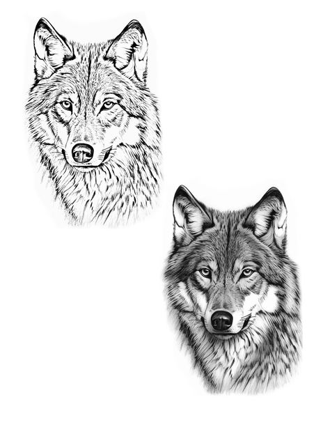 Realistic Wolf Tattoo Stencil, Linework Tattoo Stencil, Wolf Tattoo Realism, Wolf Tattoo Line, Wolf Outline Tattoo, Realistic Wolf Tattoo Design, Wolf Tattoos Design, Realism Stencil, Wolf Tattoo Traditional