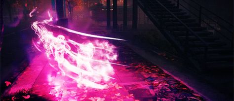 Alternate Aesthetic, Wild Witch, Delsin Rowe, Infamous Second Son, Oc Stuff, Gold Girl, Magic Aesthetic, Magic Powers, Pink Power