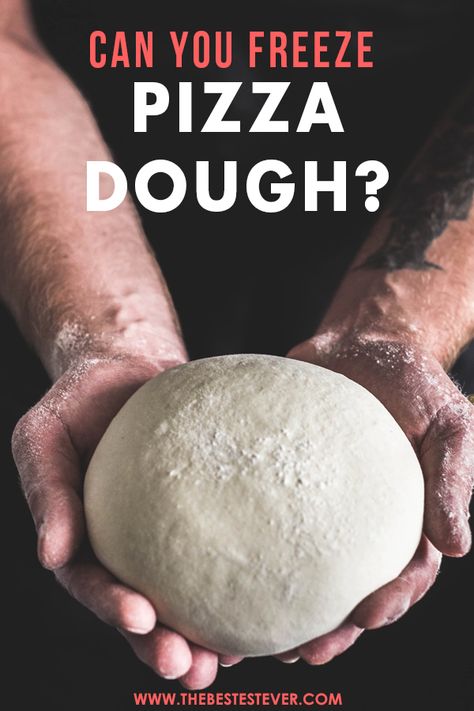 Freeze Pizza, Pizza Dough Balls, Dough For Pizza, Freeze Pizza Dough, Make Pizza Dough, Sourdough Pizza Dough, Pizza Oven Recipes, Sourdough Pizza Crust, Dough Pizza