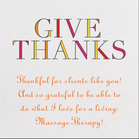 Thankful for wonderful massage clients November Massage Quotes, Thanking Clients Quotes, Massage Quotes Funny, Thanksgiving Massage, Massage Content, Massage Therapy Quotes, Massage Wellness, Massage Marketing, Massage Quotes