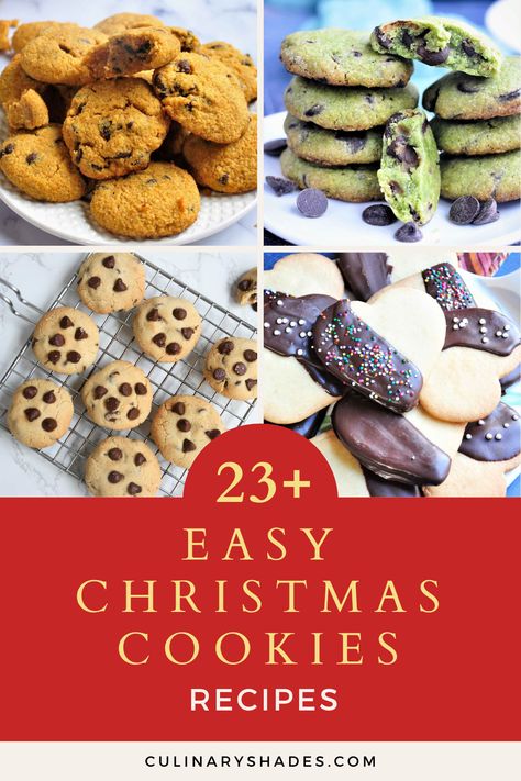 These eggless cookies are a delicious and thoughtful way to spread holiday cheer with friends and family.  Pack them in pretty tins or jars, and you have a gift that’s sure to bring a smile and make Christmas extra special! Homemade Cookies Christmas, Eggless Chocolate Cookies, Fortune Cookies Recipe, Eggless Sugar Cookies, Cookies Eggless, Vegan Pumpkin Cookies, Eggless Cookie, Eggless Cookie Recipes, Egg Free Cookies