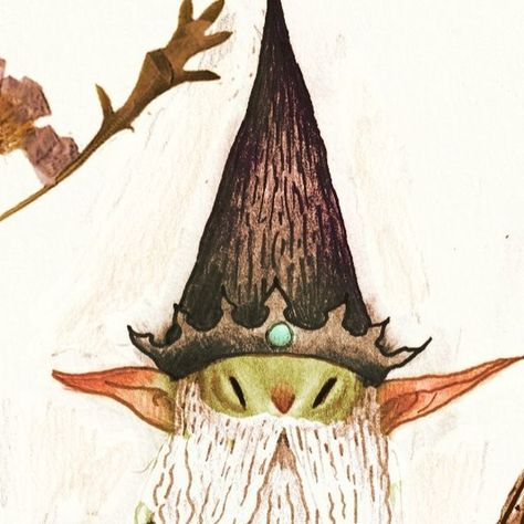 Swamp Goblin, Goblin Druid, Goblin Cute, Goblin Illustration, Goblin Wizard, Goblin Drawing, Goblin Oc, Fantasy Nature, Plant Sketches