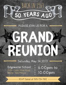 High School Reunion Flyer Customizable ... Class Reunion Poster Ideas, End Of School Year Party, Reunion Poster, Yearbook Templates, Reunion Quotes, 50th Class Reunion Ideas, Class Reunion Invitations, High School Class Reunion, Yearbook Template