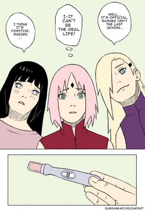 Sakura Pregnant, Anime Pregnant, Funny Naruto Memes, Sasuke Uchiha Sakura Haruno, Sasuke X Sakura, Sasuke And Sakura, Naruto Fan Art, Naruto Comic, Naruto Ships