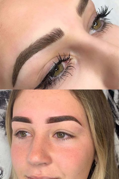 Combination Brows Healing Process- Eyebrowsbar.com Combination Brows, Healing Process, Healing Journey, Skin Type, Skin Types, Eyebrows, Motion, Healing, Skin