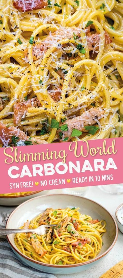 Slow Cooker Recipes Shrimp, Carbonara Video, Italian Carbonara, Slimmers World Recipes, Slow Cooker Pasta Recipes, Vegan Slow Cooker Recipes, Vegetarian Slow Cooker Recipes, Slow Cooker Recipes Pork, Sauce Spaghetti