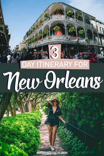 Check out this perfect 3 day itinerary for New Orelans including the best things to do in New Orleans, great New Orleans activities, where to go in New Orleans, where to eat in New Orleans, where to drink in New Orleans, New Orleans Tours, and New Orleans New Orleans Activities, New Orleans Vacation, New Orleans Travel, Parc D'attraction, Perfect Itinerary, Destination Voyage, North America Travel, Travel Alone, Best Places To Visit