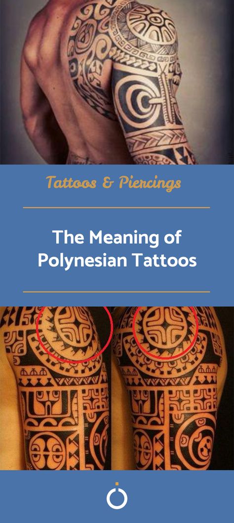 Too many people get tattoos without knowing their origin or meaning behind them. Doing so can be disrespectful to the cultures from which these tattoo designs originate. That's why we show you the meaning behind different Polynesian tattoos. #polynesian #tattoo #design #samoan #ink Polynesian Symbols, Polynesian Tattoo Designs Forearm, Polynesian Tattoo Design, Polynesian Tattoo Designs Symbols And Meanings, Polynesian Tattoo Meaning Symbols, Polynesian Tattoos Women Meaning, Maori Tattoo Designs Meaning, Polynesian Hand Tattoos For Women, Polynesian Symbols And Meanings