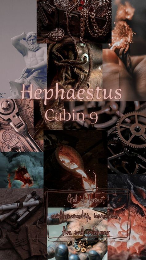 Percy Jackson Hephaestus, Percy Jackson Cabin 8 Aesthetic, Hephaestus Cabin Aesthetic, Hephaestus Wallpaper, Cabin 9 Aesthetic, Cabin 9 Hephaestus Aesthetic, Percy Jackson Cabins Aesthetic, Daughter Of Hephaestus Aesthetic, Hephaestus Aesthetic