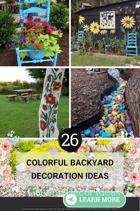 24 Durable Garden Art Ideas To Keep Your Garden Cool gardening art painting gardening art ideas garden art ideas gardening art crafts garden art crafts garden art painting garden art with solar lights wallpaper pfp summer outfit outfit outfit ideas drawing flower aesthetic background sketch summer dress paint ideas summer paint summer aesthetic pfp aesthetic sketch book kitchen ideas room ideas desktop wallpaper bathroom decor butterfly kitchen watercolor art beach rose purple aesthetic house de Spring Backyard Decor, Unique Backyard Ideas Creative, Flowerbed Decorations Diy, Colorful Backyard Decor, Diy Outdoor Crafts Garden Art, Fun Outdoor Spaces, Boho Garden Ideas Diy Outdoor Spaces, Easy Outdoor Decor Diy, Diy Whimsical Garden Ideas