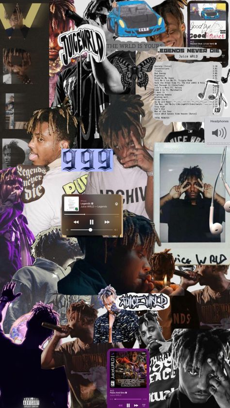 juice wrld wallpaper#wallpaper #muisc #juicewrld Juice Wrld Wallpaper, Easy Dragon Drawings, Best Rapper Ever, Cool Backgrounds For Iphone, Juice Rapper, Rapper Wallpaper Iphone, Album Cover Wallpaper Collage, Cute Text Quotes, Just Juice