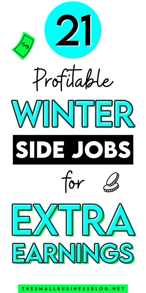 Looking for seasonal work? Explore 21 profitable winter side jobs to boost your income in 2024. A great way to make money online during the colder months and find extra ways to make money. Perfect for those seeking the best side hustles for winter. Teenager Jobs, Online Side Jobs, Online Jobs For Students, Typing Jobs From Home, Seasonal Work, Wfh Job, Amazon Work From Home, Earn Money Online Free, Amazon Jobs