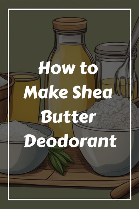 How to Make Shea Butter Deodorant Shea Butter Deodorant, Homemade Deodorant, Natural Deodorant, How To Make Homemade, Simple Ingredient, Deodorant, Natural Ingredients, Shea Butter, Chemicals