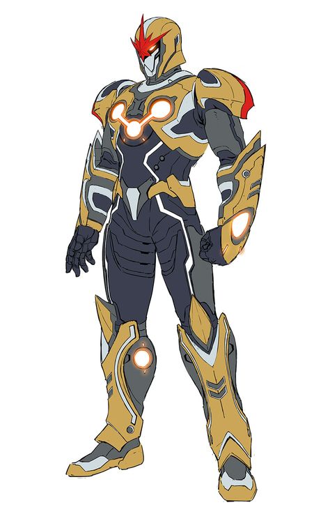 Nova Prime Concept Art - Marvel vs. Capcom: Infinite Art Gallery Nova Prime Marvel, Dnd Enemies, Nova Marvel, Marvel Rpg, Captain America Comic Art, Marvel Vs Capcom Infinite, Superhero Art Projects, Marvel Character Design, Infinite Art