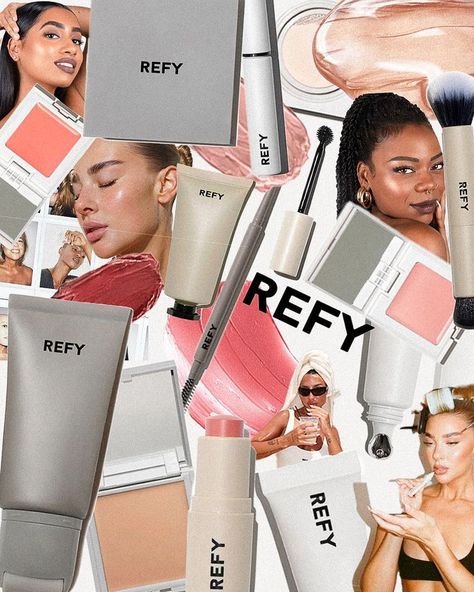 Another collage/graphic created by me and this time i chose @refybeauty ✨ who else loves refy? i am loving everything they are doing at the moment from products to social marketing, everything 💖 let me know what you guys think and which brand i should do next? ⤵️ #refy #refybeauty #refybrows #refylipsculpt #graphicdesigncommunity #graphicdesigning #graphicdesignstudio #graphicdesigninspiration #graphicdesignjobs #graphicdesignerforhire #freelancegraphicdesigner #beautygraphicdesigner Collage Creative, Makeup Graphic Design, Editorial Collage, Graphic Design Jobs, Beauty Posters, Lipstick Brands, Beauty Website, Social Marketing, Creative Ads