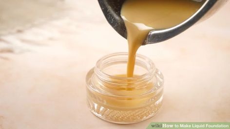 Homemade Primer Makeup, Diy Foundation Liquid Homemade, Homemade Foundation, Diy Natural Makeup, Diy Foundation, Diy Makeup Recipe, Healthy Makeup, Makeup Recipes, Makeup Counter