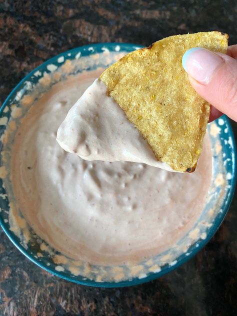 This delicious 2-ingredient Sour Cream and Salsa Dip takes just 3 minutes to make! It's the ultimate quick and easy creamy chip dip! Sour Cream Salsa Dip, Salsa And Sour Cream Dip, Creamy Salsa Dip Sour Cream, Dip With Taco Seasoning Sour Cream, Taco Dip With Sour Cream, Sour Cream Dip For Tortilla Chips, Homemade Chip Dip Sour Cream, Easy Dill Pickle Recipe, Homemade Sweet And Sour Chicken