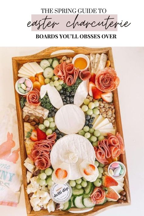 Easter Charcuterie Board Ideas, The Best Charcuterie Board, Easter Charcuterie Board, Best Charcuterie Board, Easter Hosting, Easter Platter, Easter Charcuterie, Easter Party Food, Charcuterie Board Ideas