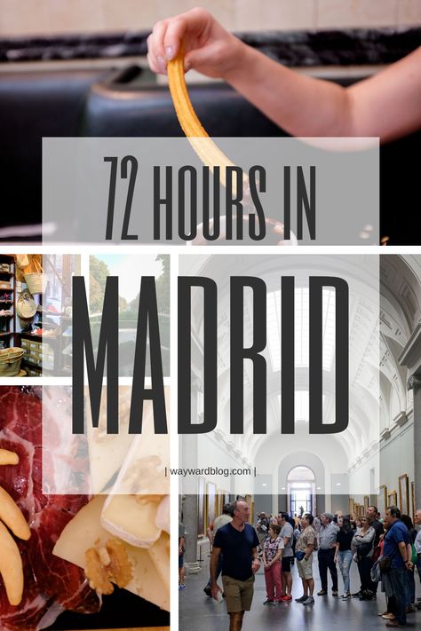 How to spend three days in Spain's capital city! Madrid Spain Travel, Spain Travel Guide, Perfect Itinerary, Best Places To Eat, Madrid Spain, Spain Travel, 72 Hours, Three Days, Capital City