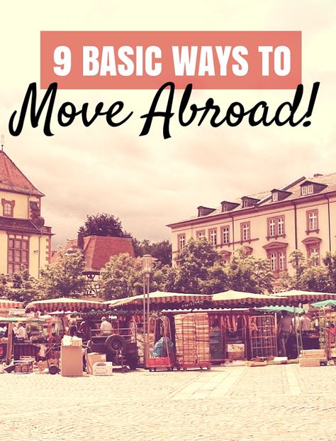 9 Ways to Make Living Abroad a Reality - The Overseas EscapeThe Overseas Escape Usa Visa, Retire Abroad, Working Abroad, Live Abroad, Moving Abroad, Teach Abroad, Moving Overseas, Abroad Travel, Travel Culture