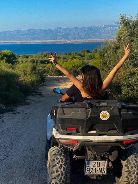 Quad Bike Aesthetic, Quad Aesthetic, Emily Henry Aesthetic, Henry Aesthetic, Adventure Goals, Quad Biking, Quad Bikes, Bike Aesthetic, Emily Henry