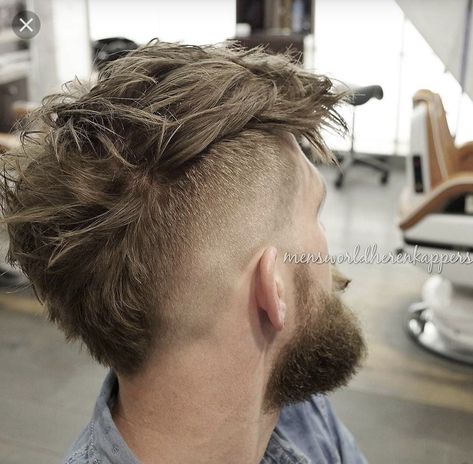 Fohawk Haircut Fade, Fohawk Haircut, Modern Mens Haircuts, Mohawk Hairstyles Men, Curly Hair Fade, Mens Haircuts Short Hair, Faux Hawk Hairstyles, Aliexpress Hair, Mullet Haircut