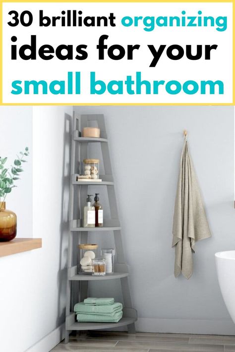 Grey corner shelves Corner Cabinet Organization Bathroom, Bathroom Corner Shelves Decor, Corner Shelves Bathroom Storage, Small Bathroom Corner Storage, Bathroom Counter Corner Shelf, Small Bathroom Corner Decor, Corner Shelves Bathroom, Corner Bathroom Storage, Bathroom Corner Shelves