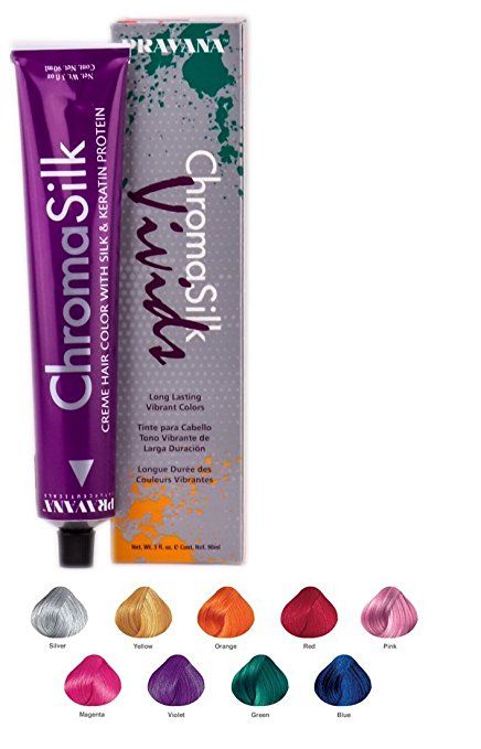 Pravana Chromosilk Vivids Hair Color (3 Pack) (Vivid Silver) 26.00 on Amazon Pravana Hair Color, Chromasilk Vivids, Wild Hair Color, Hair Dyes, Hair Color Cream, Silver Hair Color, Permanent Hair Dye, Wild Orchid, Silk Hair