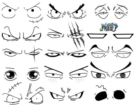 How To Draw Anime Eyes, رورونوا زورو, One Piece Tattoos, Eye Drawing Tutorials, Eye Sketch, One Piece Drawing, One Piece Comic, One Piece Fanart, One Piece Luffy