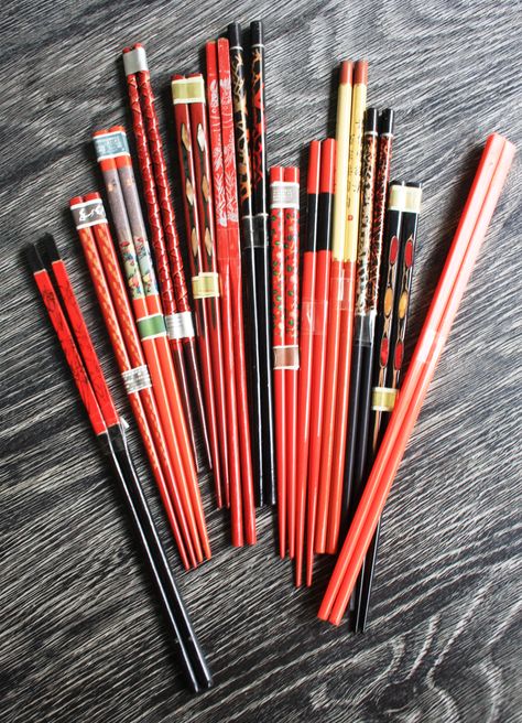 Red chopsticks - LizStyle. Red Chopsticks, Chop Sticks, Chopsticks, Kitchen Supplies, Hard To Find, Art Pieces, Like Button, Pinterest Likes, Red