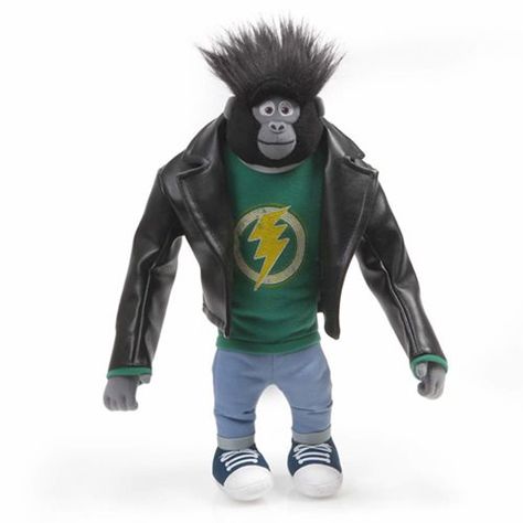 Sing Johnny Gorilla 15-Inch Plush Activewear Quotes, Sing Movie, Music Competition, Activewear Trends, Secret Life Of Pets, Silly Images, Activewear Fashion, Cartoon Movies, Plush Animals