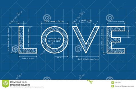 Love Blueprint Royalty Free Stock Photography - Image: 29601347 Blueprint Font, Blueprint Logo, Blueprint Construction, Stock Photography Ideas, Architecture Events, Quotes Illustration, Architecture Blueprints, Construction Signs, Text Graphics