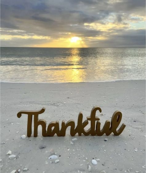 Thanksgiving At The Beach, Coastal Thanksgiving, Coastal Autumn, Ocean Images, Thanksgiving Messages, Thanksgiving Pictures, Holiday Quotes, Thanks Giving, My Year