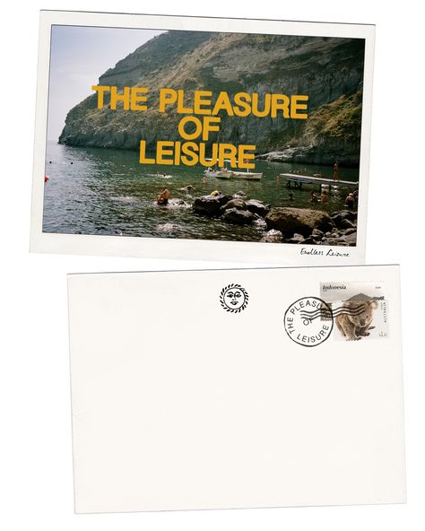 Give LEISURE 🌞 The perfect gift. Place worldwide orders by 13 Dec for a leisurely festive season ✨ Shop on thepleasureofleisure.com #giftofleisure #giftideas #giftcards #endlessleisure #festiveseason #postcard Aesthetic Postcard Design, Postcard Design Aesthetic, Cool Postcards, Vintage Postcard Aesthetic, Aesthetic Postcards, Postcard Aesthetic, Postcard Letter, Mexico Postcard, Post Card Design