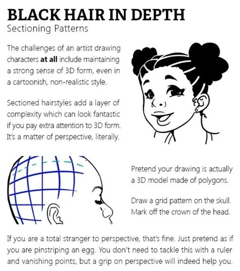 Black Hair Drawing Tutorial, Witchy Salon, Black Hair Reference, Black Hair Drawing Reference, Black Hair Styles Drawing, Tying Hair Pose Reference, How To Draw Black Hair, Drawing Black Hair, Black Hair Illustration