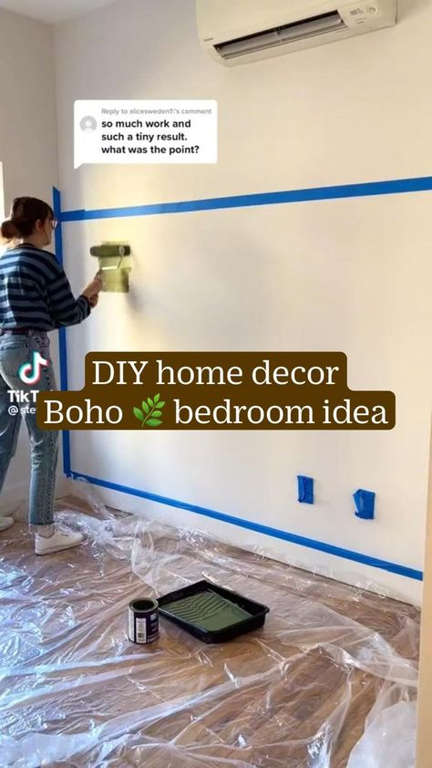 DIY home decor Boho 🌿 bedroom idea in 2022 Diy Home Decor Boho, Bedroom Makeover Diy, 2022 Bedroom, Cheap Diy Home Decor, Wall Baskets, Home Decor Boho, Bedroom Idea, Pinterest Diy, Diy Furniture Easy