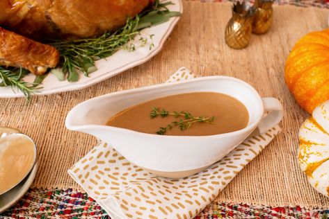 Our 9 Best Thanksgiving Gravy Recipes of All Time Will Dress Up Your Holiday Meal Best Turkey Gravy Recipe, The Best Turkey Gravy, Thanksgiving Gravy Recipes, Make Ahead Turkey Gravy, Best Turkey Gravy, Thanksgiving Gravy, Thanksgiving Casserole, Vegetarian Gravy, Turkey Gravy Recipe