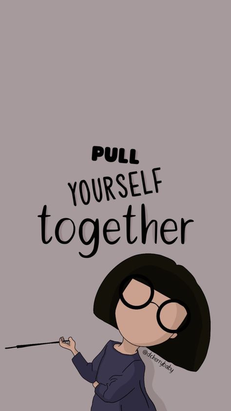 Disney Quote Wallpaper, Pull Yourself Together, Whatsapp Logo, Edna Mode, Sassy Wallpaper, Cute Disney Wallpaper, Disney Quotes, Disney Wallpaper, Wallpaper Iphone Cute