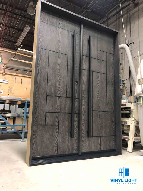 Entry Door Designs Double Door, Double Door Modern Design, Entry Double Door Designs, Main Door Design Entrance Modern Double, Double Doors Interior Modern, Double Door Design Wood Modern, Door Groove Design, Double Door Design Modern, Wooden Double Front Doors Modern