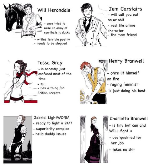 The Infernal Devices Infernal Devices Funny, Infernal Devices Fan Art, The Infernal Devices Fan Art, Infernal Devices Quotes, William Herondale, Shadowhunters Series, Teenage Books To Read, Will Herondale, Cassie Clare