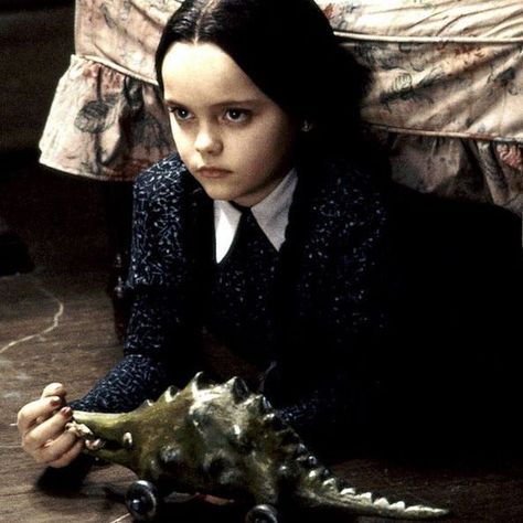 young icon Addams Family Movie, Addams Family Values, Charles Addams, 90s Pop Culture, Addams Family Wednesday, 90s Halloween, Adams Family, The Addams Family, Christina Ricci