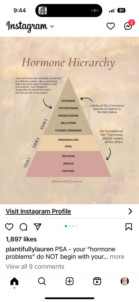 Thyroid Hormone, Instagram Profile