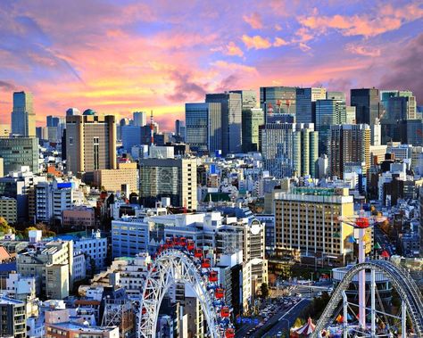 Japan Cityscape, Tokyo Poster, Downtown Buildings, Tokyo City, Affordable Wall Art, Photographic Paper, Cool Posters, Canvas Paintings, Tokyo Japan