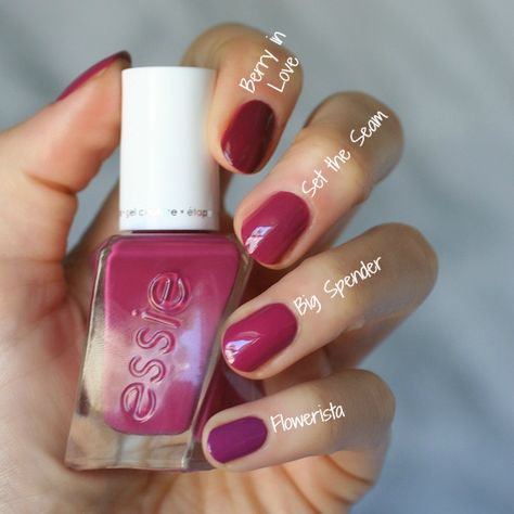 Essie Envy: Essie Avant-Garde Gel Couture Collection Essie Not What It Seems, Essie Gel Couture Colors, Essie Gel Nail Polish, Nails Pedicure, Fun Nail Colors, Essie Gel Couture, Gel Couture, Essie Gel, Polish Ideas