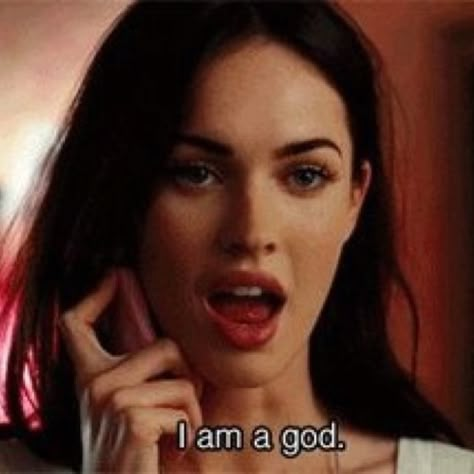 @morucorrales Jennifer's Body Aesthetic, I Am A God, Memes Girl, Jennifer's Body, Film Quotes, A God, Megan Fox, The Villain, Movie Quotes