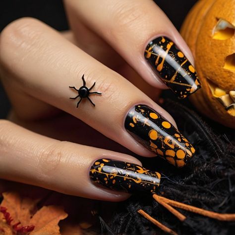 🦋 halloween nails desing: Elegant Halloween Nail Art Ideas Look Art Ideas Halloween, Halloween Nail Art Ideas, Seamless Hair Extensions, Elegant Halloween, Halloween Nail Designs, Halloween Nail, Nails Desing, Halloween Nail Art, Nail Art Ideas